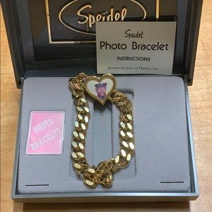 * Speidel Gold Link  Photo Bracelet*